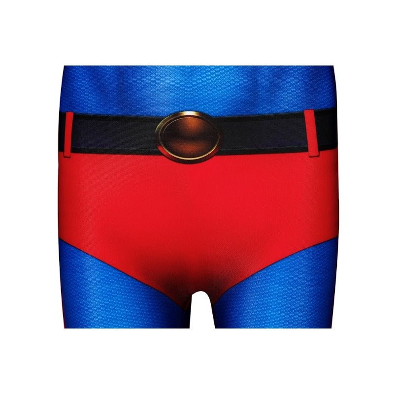 Disfraz de Crisis en Tierras Infinitas Superman Kal-El Clark Kent para Niños - Cosplay de Superhéroe - Fantasia Cosera