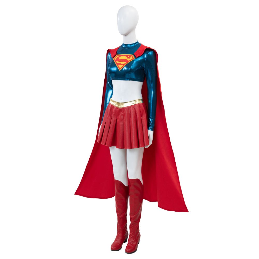 Nuevo Traje de Supergirl Edición 2025 Cosplay - Outfit Anime de Alta Calidad - Fantasia Cosera