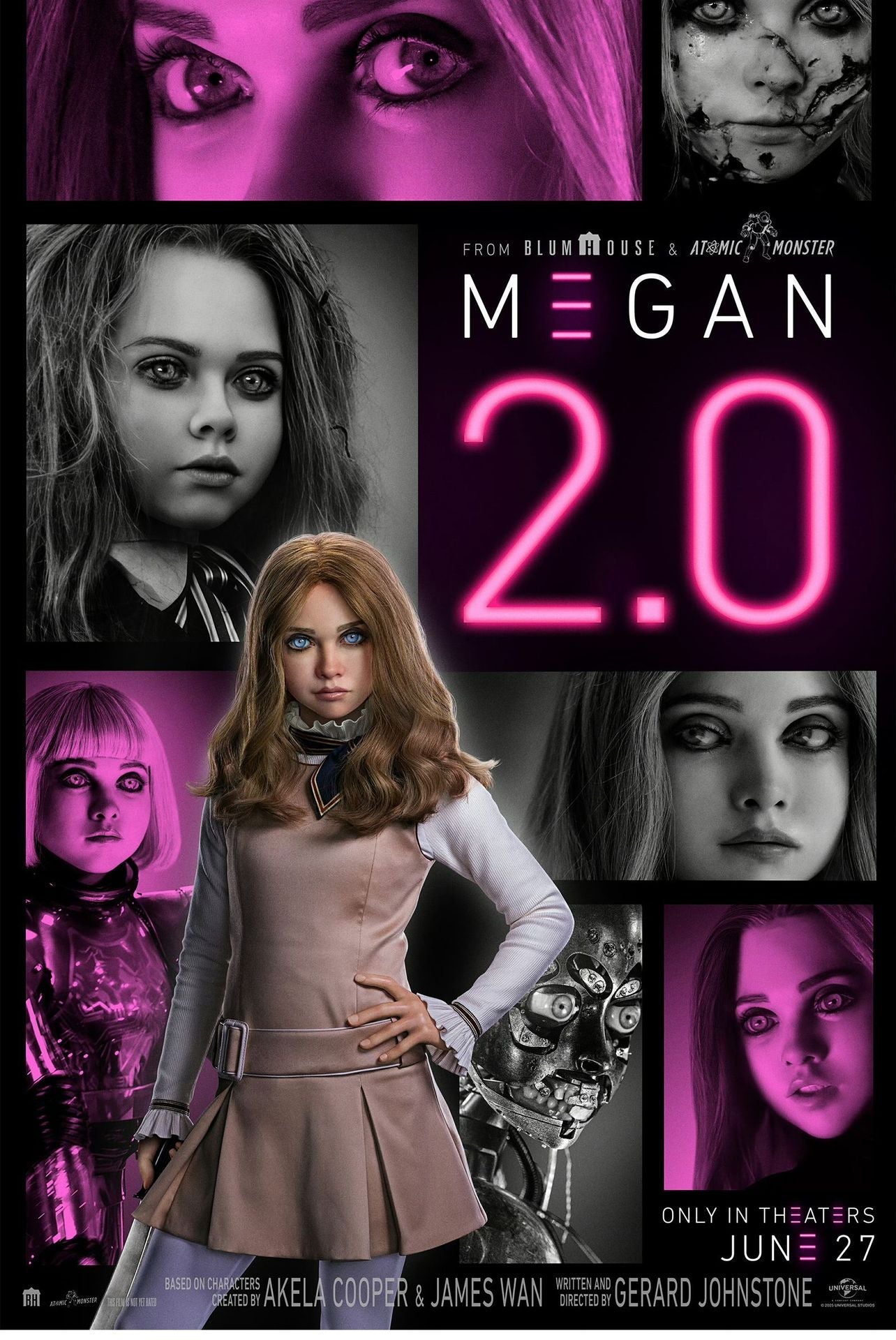 Traje de Cosplay M3GAN 2.0 – Disfraz para Halloween y Escenarios para Adultos y Niños - Fantasia Cosera