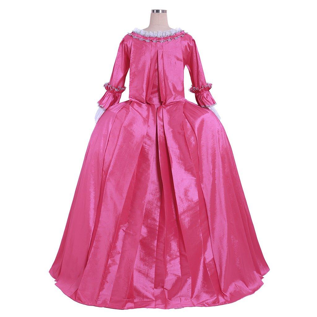 Vestido de Baile Rococó Marie Antoinette del Siglo XVIII | Vestido de Princesa Vintage Victoriana - Fantasia Cosera