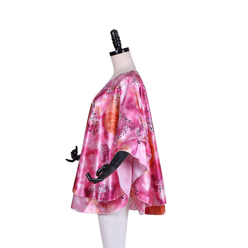 Disfraz de Carole Baskin de Tiger King para Mujer | Camisa con Mangas Mariposa para Halloween - Fantasia Cosera