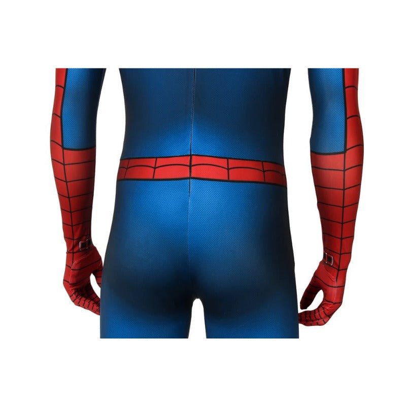 Traje Zentai 3D de Spider-Man - Disfraz de Cosplay Genial de PS4 para Halloween - Fantasia Cosera