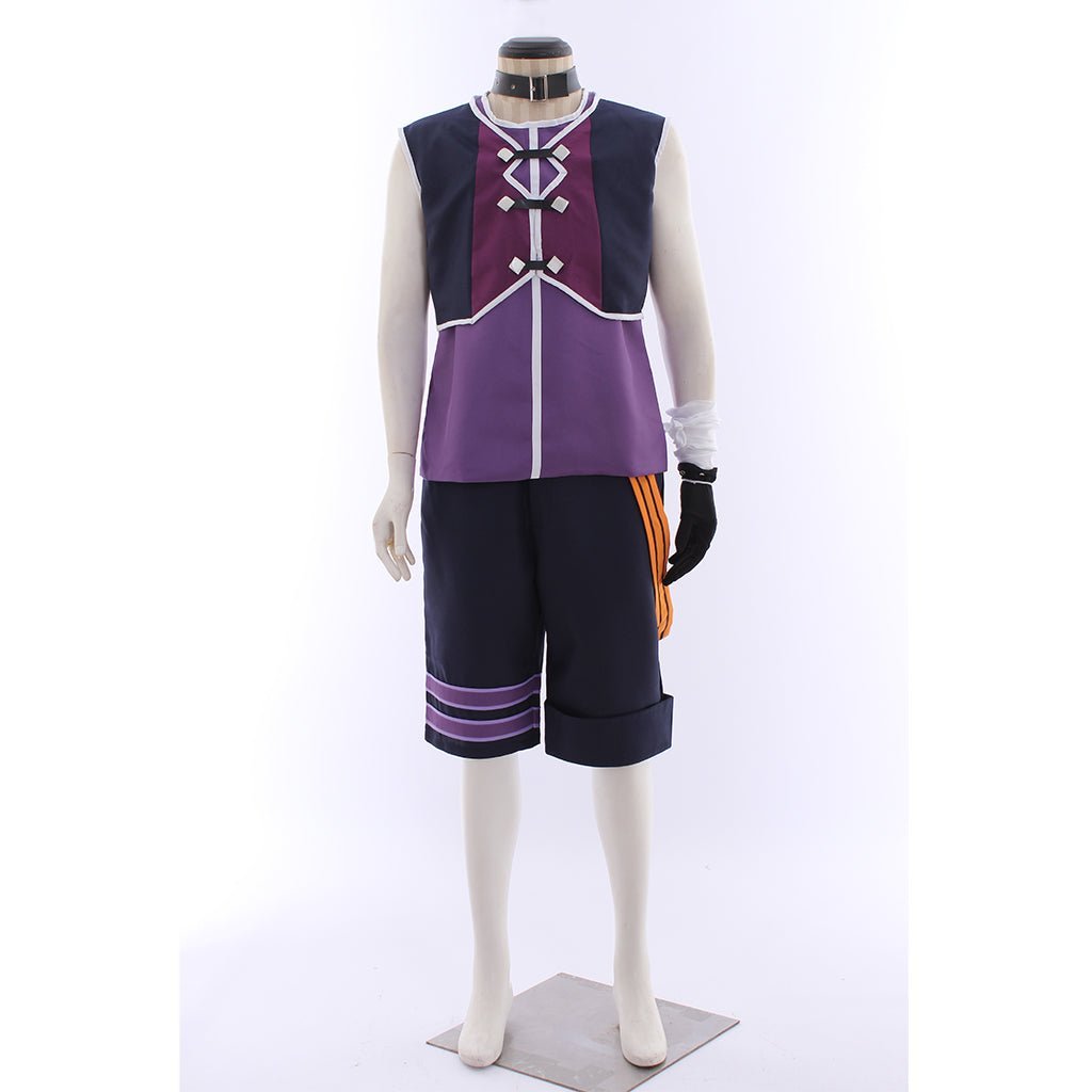 Traje de Cosplay Vocaloid 3-Flower Genderbend - Estilo Punk - Fantasia Cosera