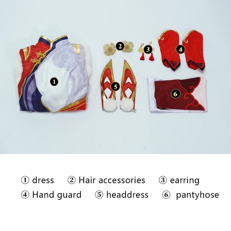 Vestido de Cosplay de Hada Seraphine de League of Legends para Mujer – Disfraz de Halloween - Fantasia Cosera