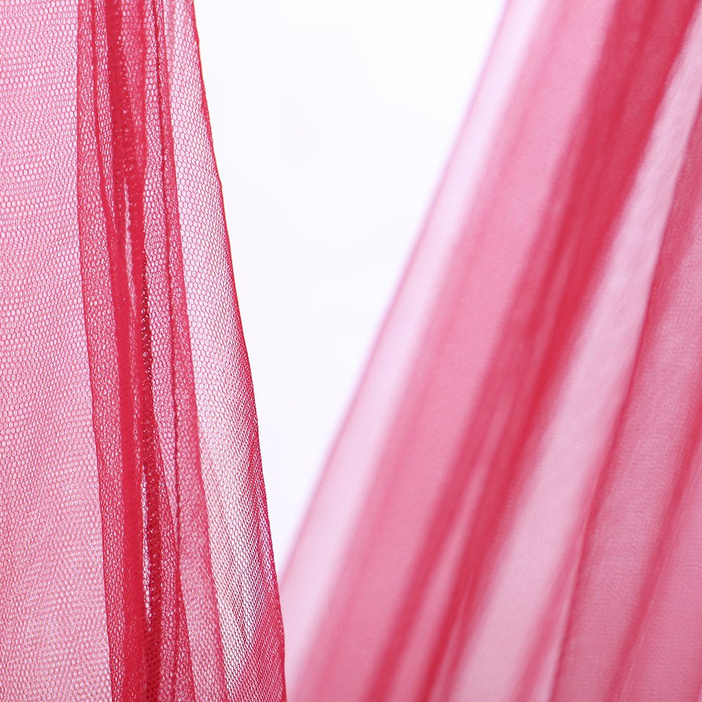 Bata de Novia Boudoir Siglo XVIII Medieval Roja Transparente de Tul Pijama Largo Disfraz para Mujeres - Fantasia Cosera