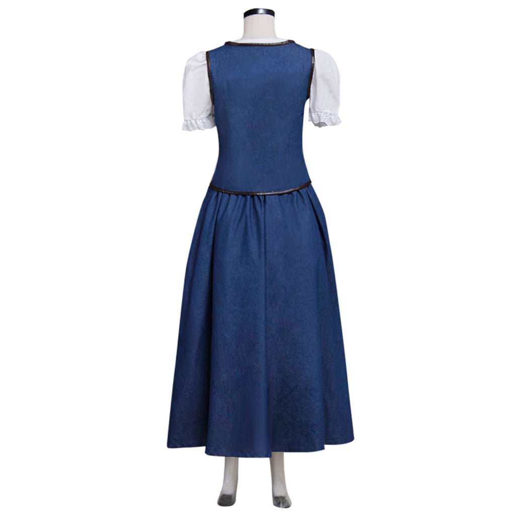 Vestido de Cosplay de Belle de Érase una Vez para Mujeres Adultas - Ideal para Halloween y Carnaval - Fantasia Cosera