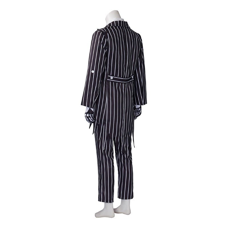 Traje de Cosplay de Jack Skellington - Chaqueta y Pantalones para Halloween - Fantasia Cosera