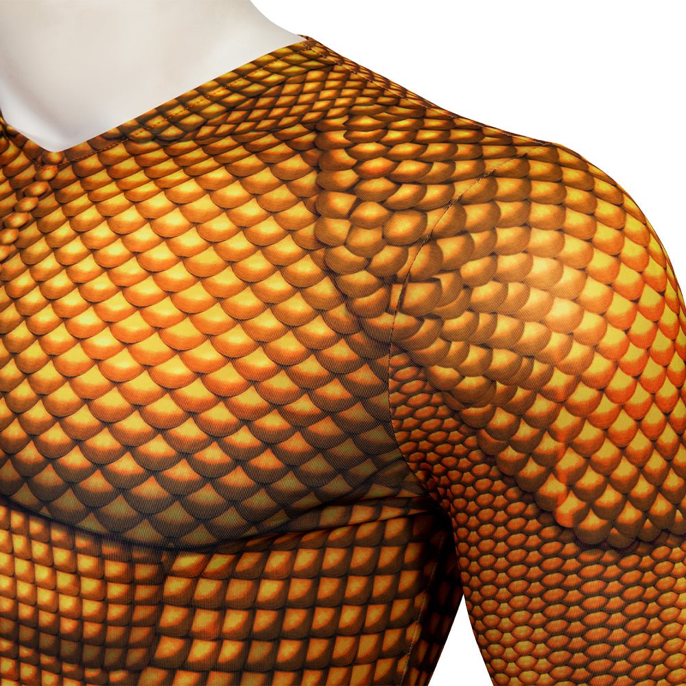 Traje de Aquaman 2 - Bodysuit Premium para Fans de la Película - Fantasia Cosera