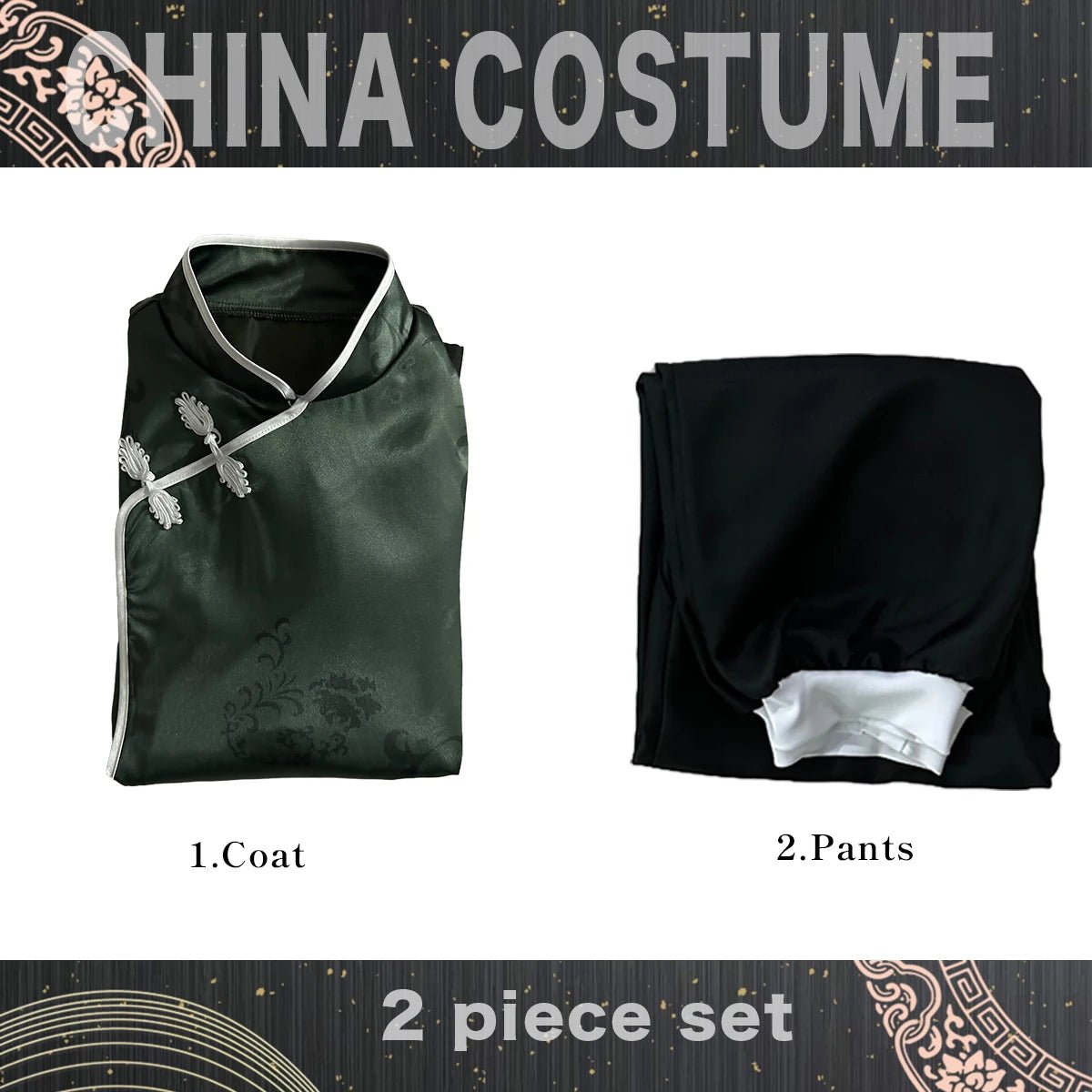 Traje de Kung Fu Tang de Isagi de Blue Lock Cosplay - Peluca Sintética Ajustable - Regalo para Fiestas - Fantasia Cosera