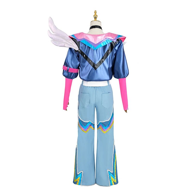 Traje de Cosplay LOL Ezreal Enamorado - Nueva Piel de San Valentín - Conjunto Completo para Hombres - Fantasia Cosera