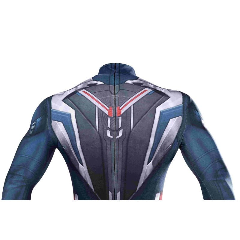 Traje de Cosplay de Captain America: Mundo Nuevo y Valiente Sam Wilson - Fantasia Cosera