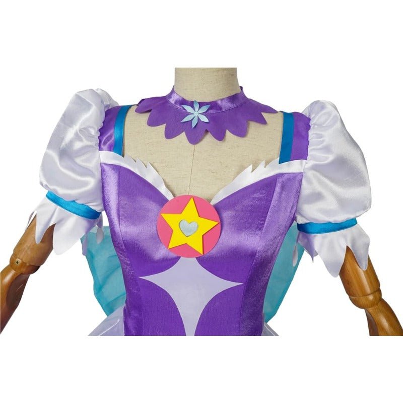 Traje de Cosplay Kaguya Madoka Selene | Vestido y Zapatos Unisex de Pretty Cure Anime - Fantasia Cosera