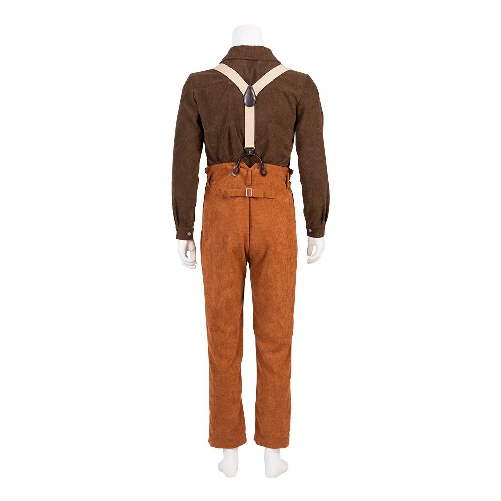 Disfraz de Jack Dawson de Titanic - Conjunto de Camisa, Overol y Pantalones - Fantasia Cosera