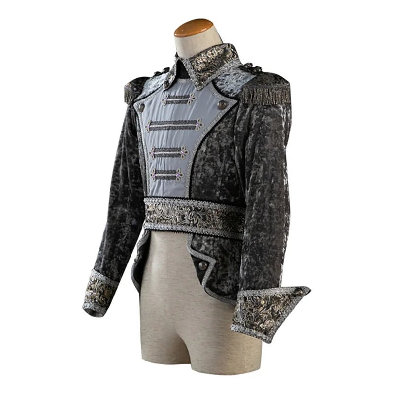 Traje de Oficial Militar de la Regencia del Siglo XVIII - Chaqueta Victoriana para Hombres | Serie Medieval Fantasía Cosera - Fantasia Cosera