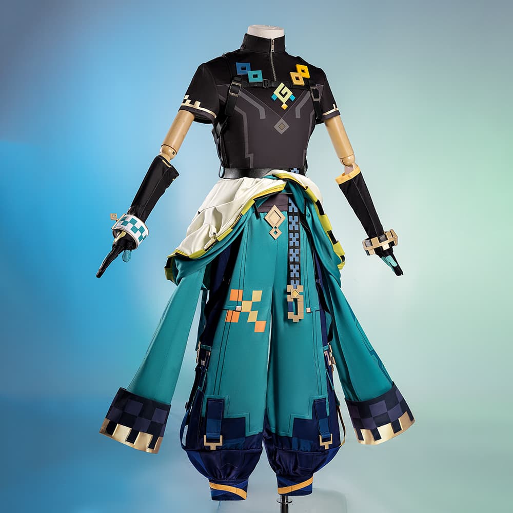 Traje de Cosplay de Kinich de Genshin Impact - Calidad Premium - Fantasia Cosera