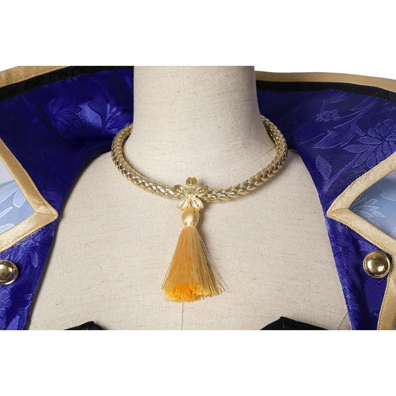 Traje de Cosplay de Kamisato Ayaka de Genshin Impact - Conjunto Completo para Halloween - Fantasia Cosera