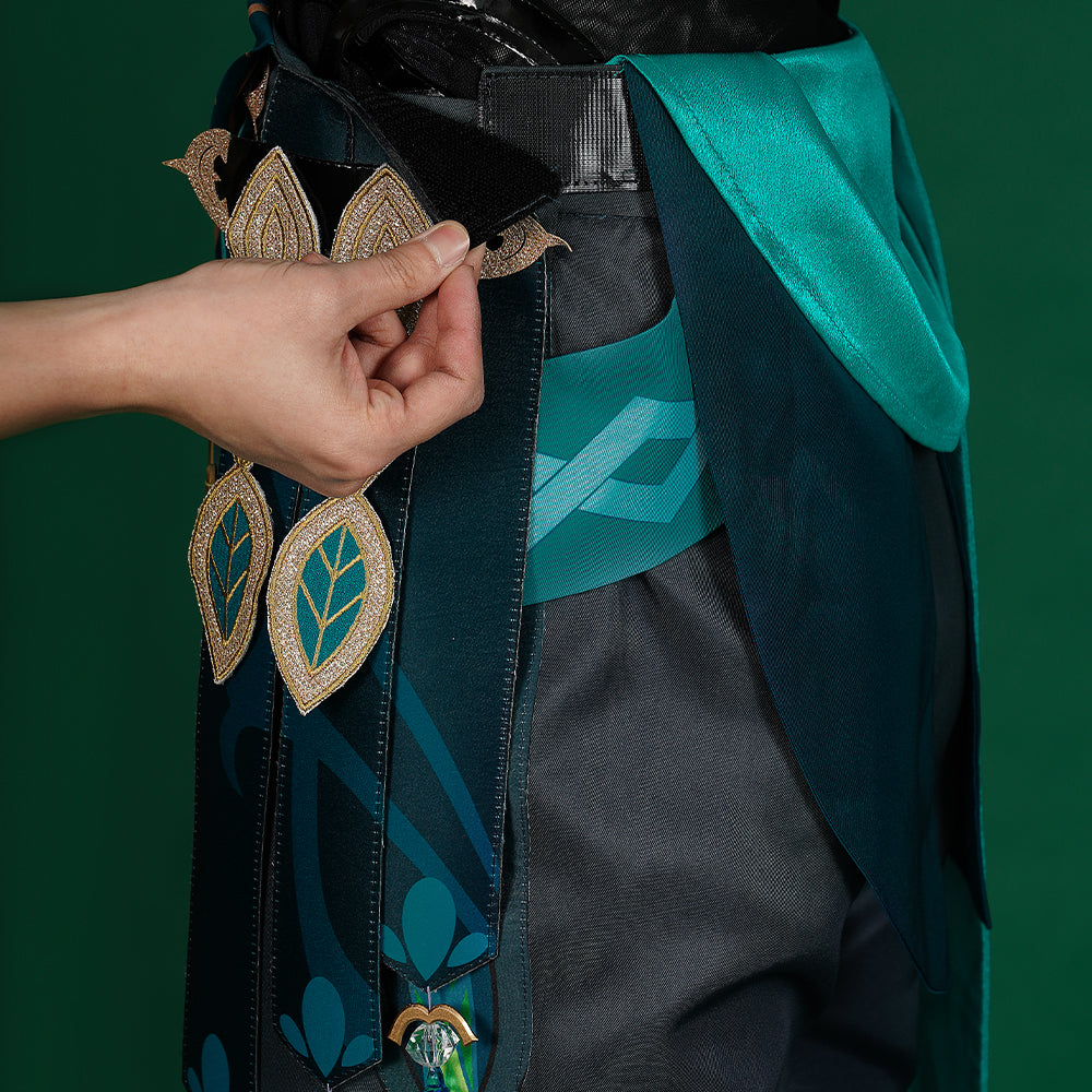 Traje de Cosplay de Alhaitham para Fans de Genshin Impact - Fantasia Cosera