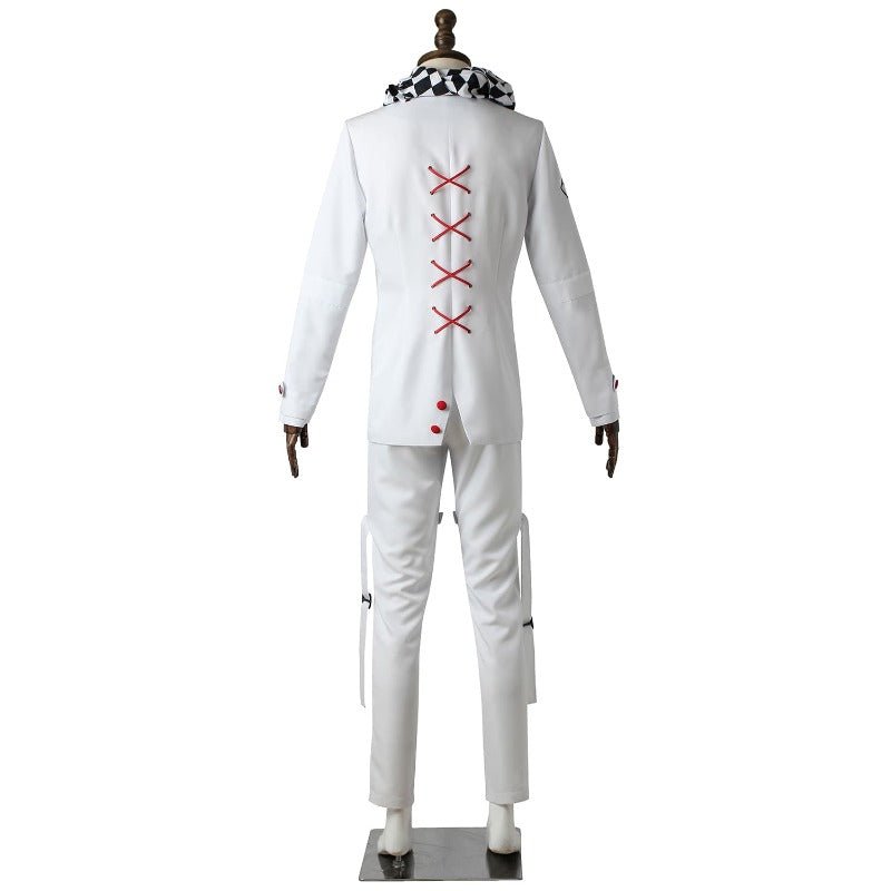 Traje de Cosplay de Kokichi Oma - Danganronpa V3, Incluye Disfraz, Capa y Sombrero para Halloween y Fiestas - Fantasia Cosera