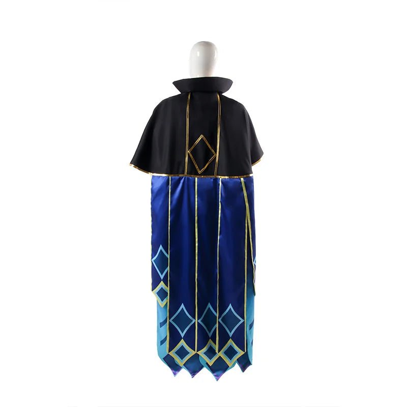 Disfraz de Cosplay de Rakan, el Guardián de las Estrellas de LOL para Hombres - Traje Superior, Pantalones y Capa - Fantasia Cosera