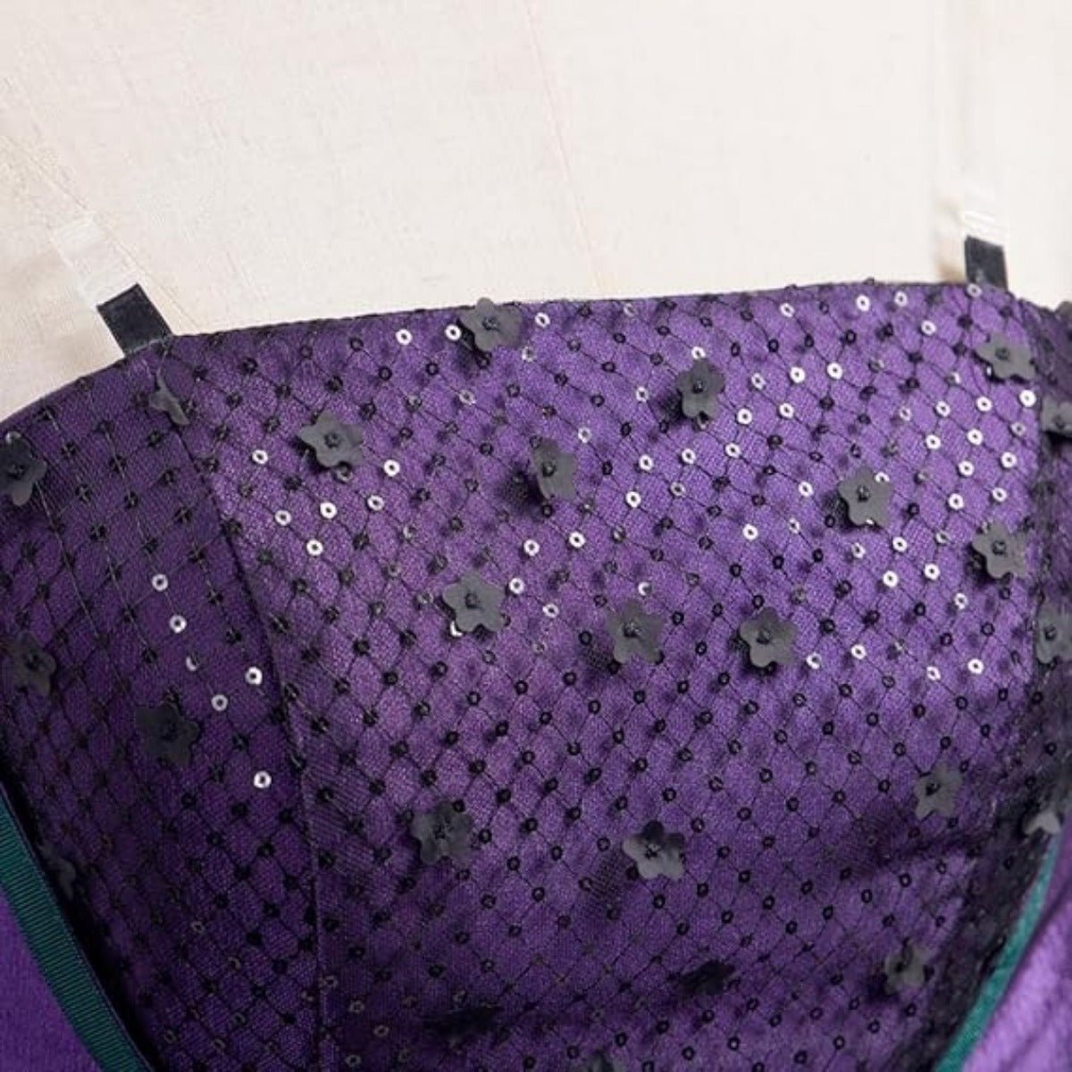 Traje de Cosplay de Princesa Mal Vestido de Noche Gótico Morado para Mujer - Fantasia Cosera