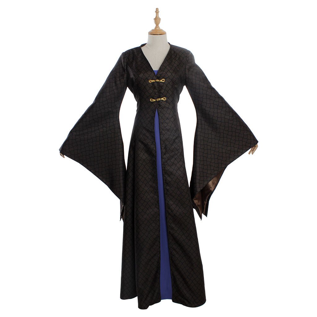Vestido Medieval Sansa Cosplay Mujer - Disfraz Halloween Fiesta - Fantasia Cosera