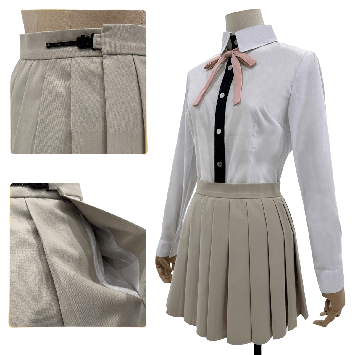 Traje de Cosplay de Nanami Chiaki de Danganronpa 2 - Calidad Premium - Fantasia Cosera