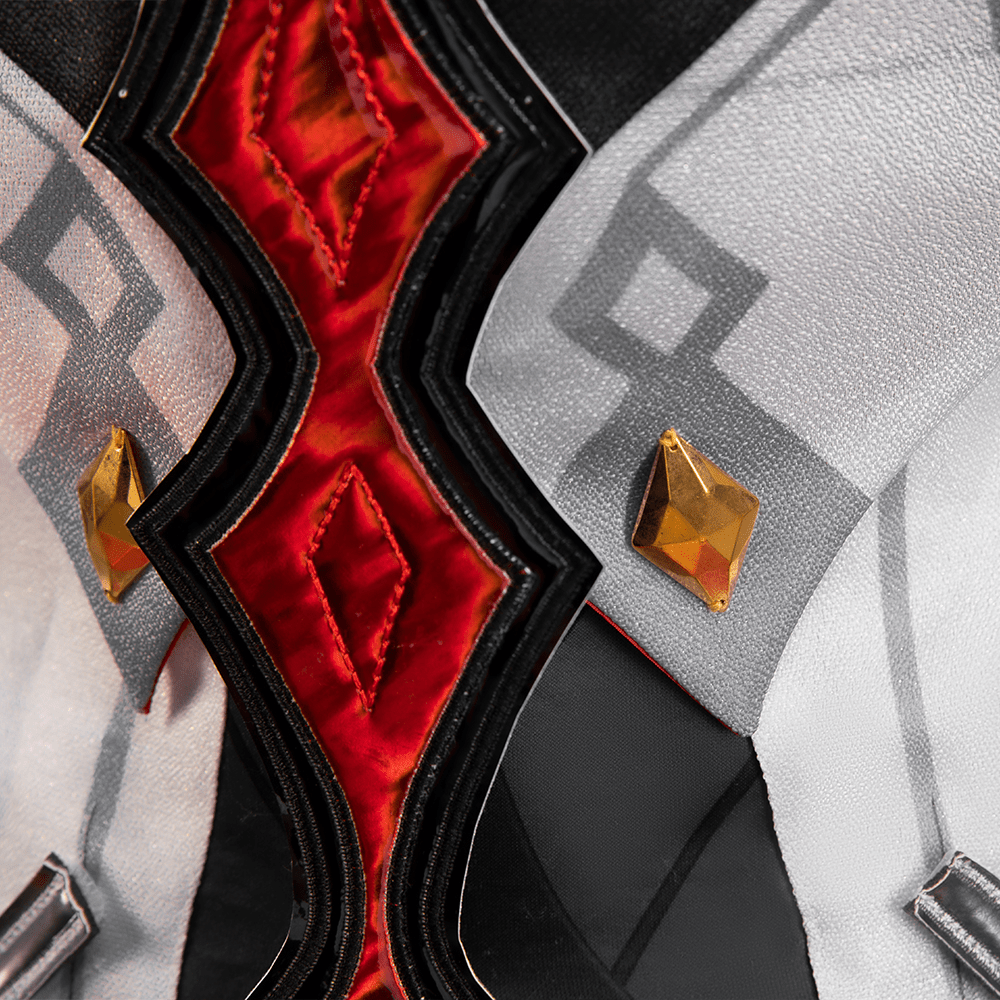 Traje de Cosplay de Arlecchino de Genshin Impact - Atuendo Original del Personaje del Juego - Fantasia Cosera