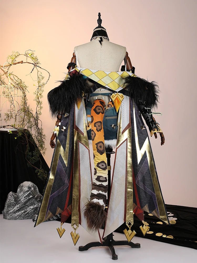 Traje de Cosplay Xilonen de Genshin Impact - Pantera Ocelota de Natlan para Mujer - Fantasia Cosera