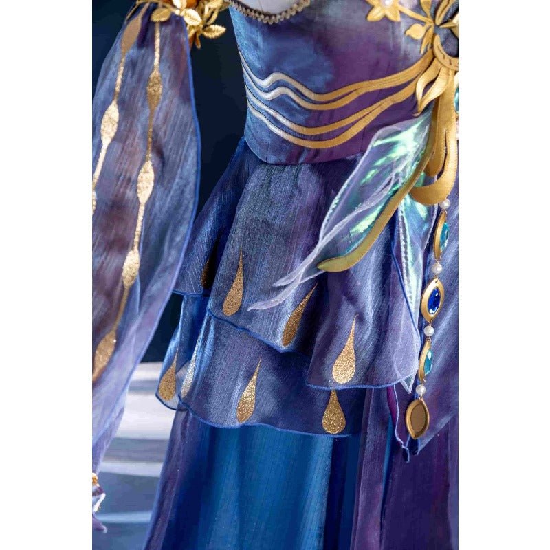 Traje de Cosplay Naiad/Grace para Halloween, Navidad y Eventos de Comic Con - Fantasia Cosera