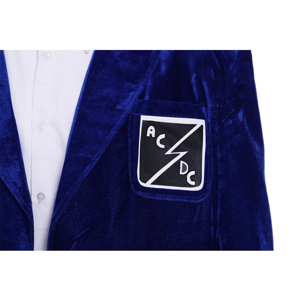 Traje de Cosplay de Angus Young de AC/DC para Hombres/Mujeres | Uniforme Escolar Blazer - Fantasia Cosera