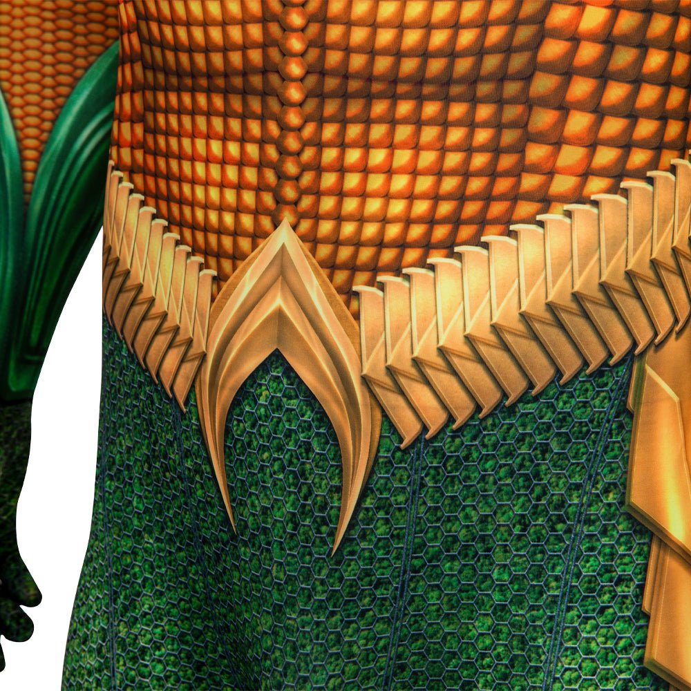 Traje de Aquaman 2 - Bodysuit Premium para Fans de la Película - Fantasia Cosera