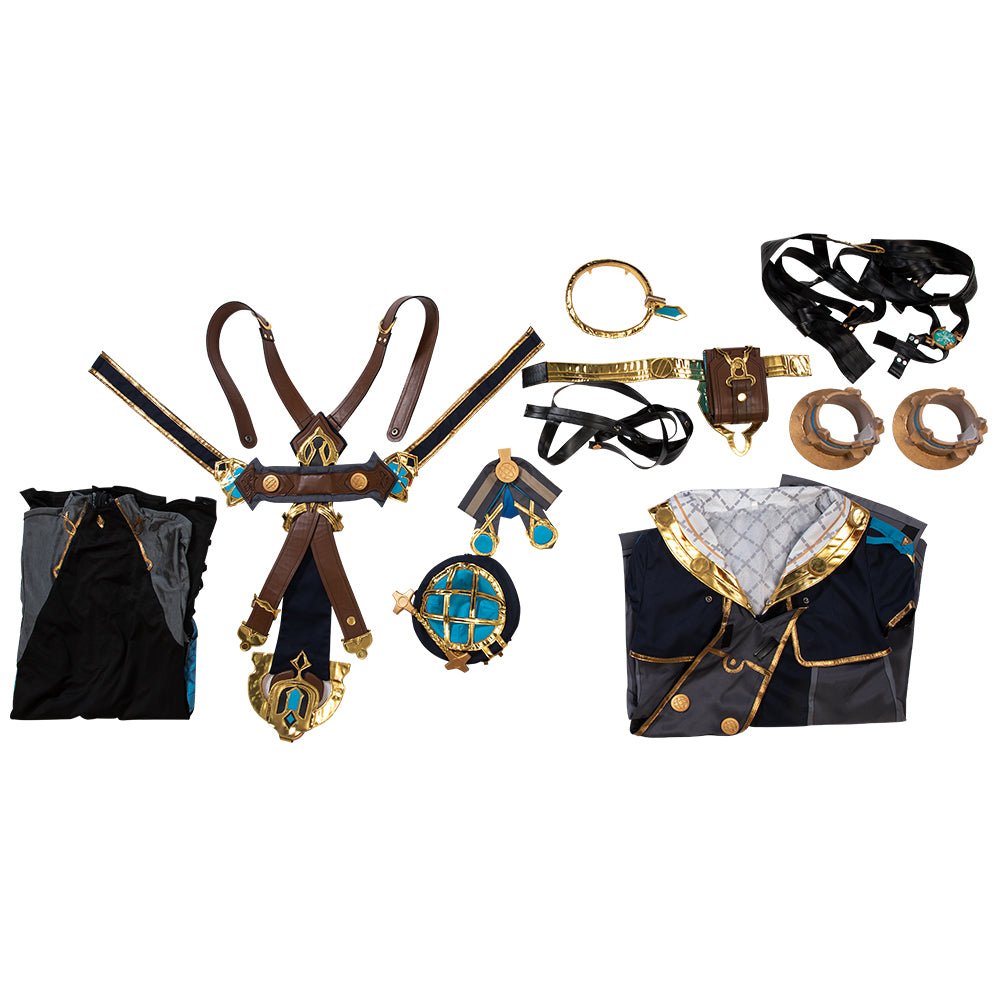 Traje de Cosplay de Freminet de Genshin Impact para Hombres y Mujeres - Fantasia Cosera