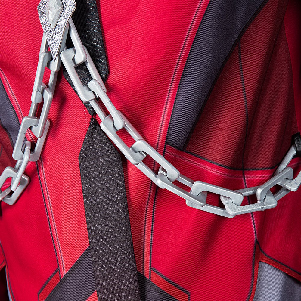 Sumérgete en la Noche con el Traje de Cosplay Diluc Atardecer Carmesí - Genshin Impact - Fantasia Cosera