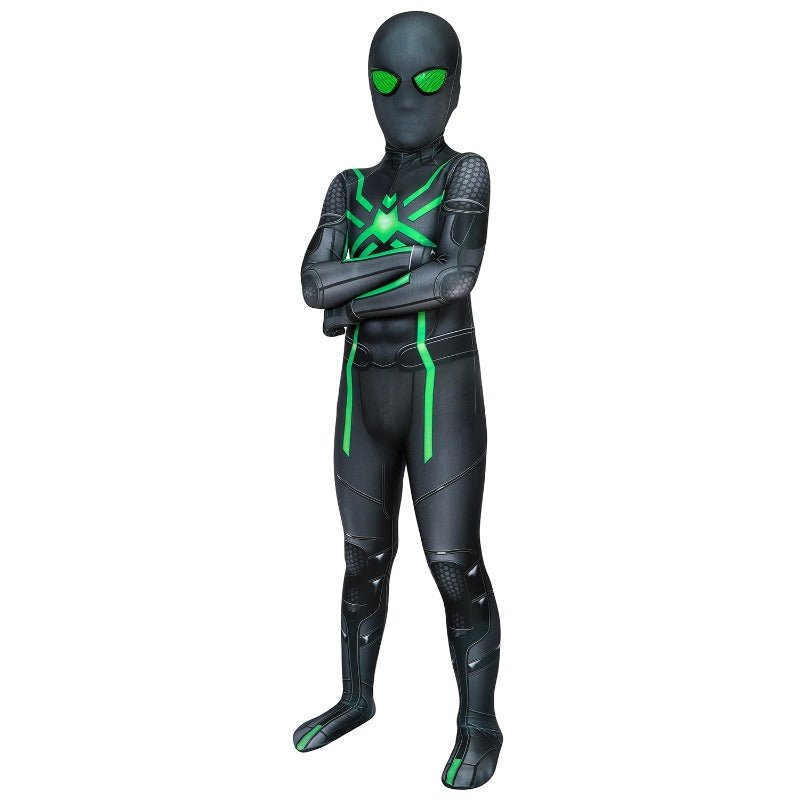 Disfraz de Spider-Man Big Time Stealth para Niños - Traje de Cosplay para Halloween - Fantasia Cosera