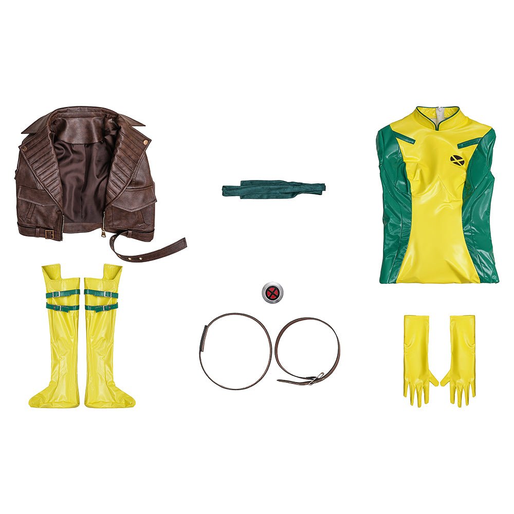 Traje de Cosplay de Rogue de X-Men - Calidad Premium para Fans - Fantasia Cosera