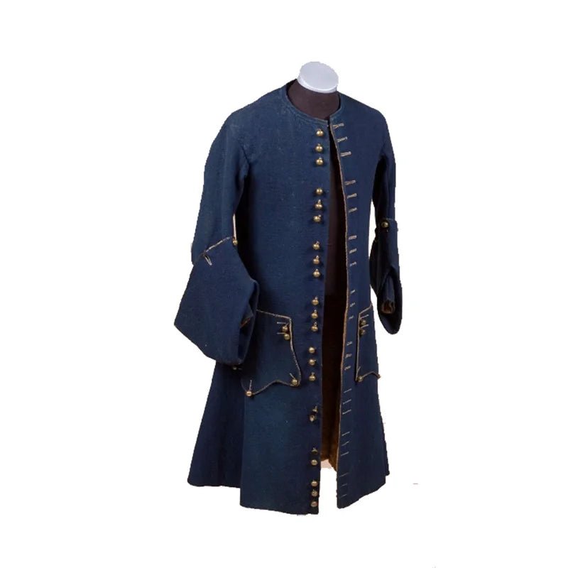 Chaqueta de Caballero Steampunk del Siglo XVIII - Uniforme Gótico Medieval para Halloween y Cosplay | Fantasía Cosera - Fantasia Cosera