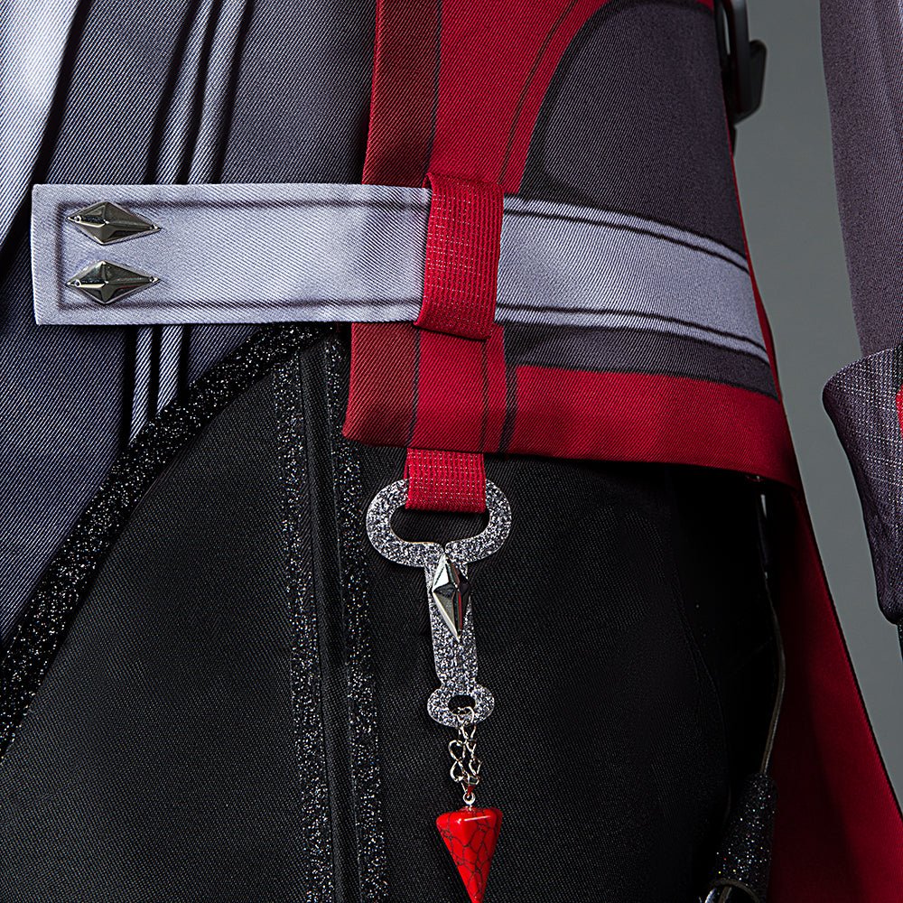 Sumérgete en la Noche con el Traje de Cosplay Diluc Atardecer Carmesí - Genshin Impact - Fantasia Cosera