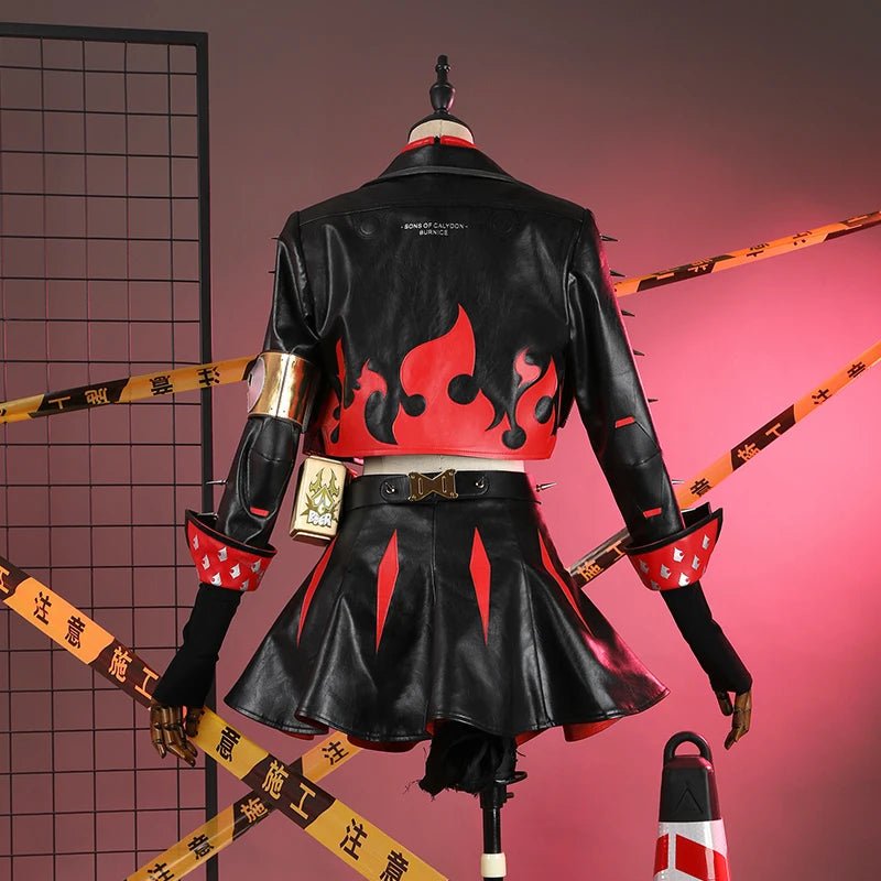 Traje de Cosplay Zenless Zone Zero Burnice Blanco - Uniforme Punk de los Hijos de Calydon para Fiestas de Halloween - Fantasia Cosera