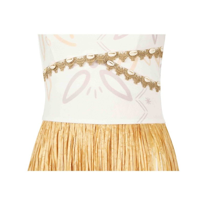 Conjunto de Cosplay de Moana 2 para Mujer - Traje para Escenario de Romance Oceánico - Fantasia Cosera