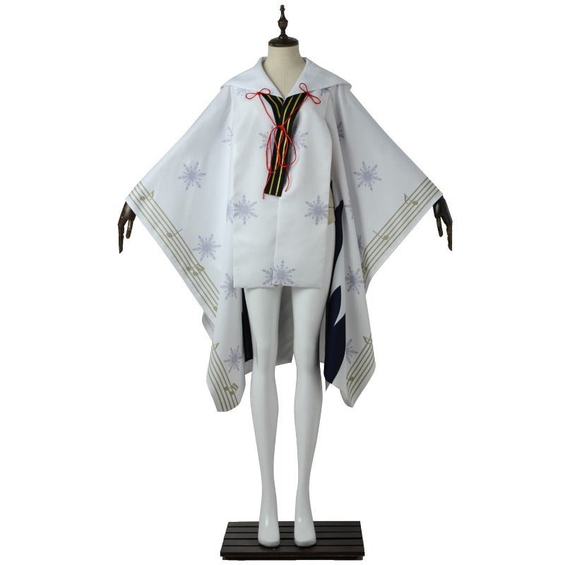 Traje de Cosplay Snow Miku 2018 – Outfit Premium para Fans de Vocaloid - Fantasia Cosera