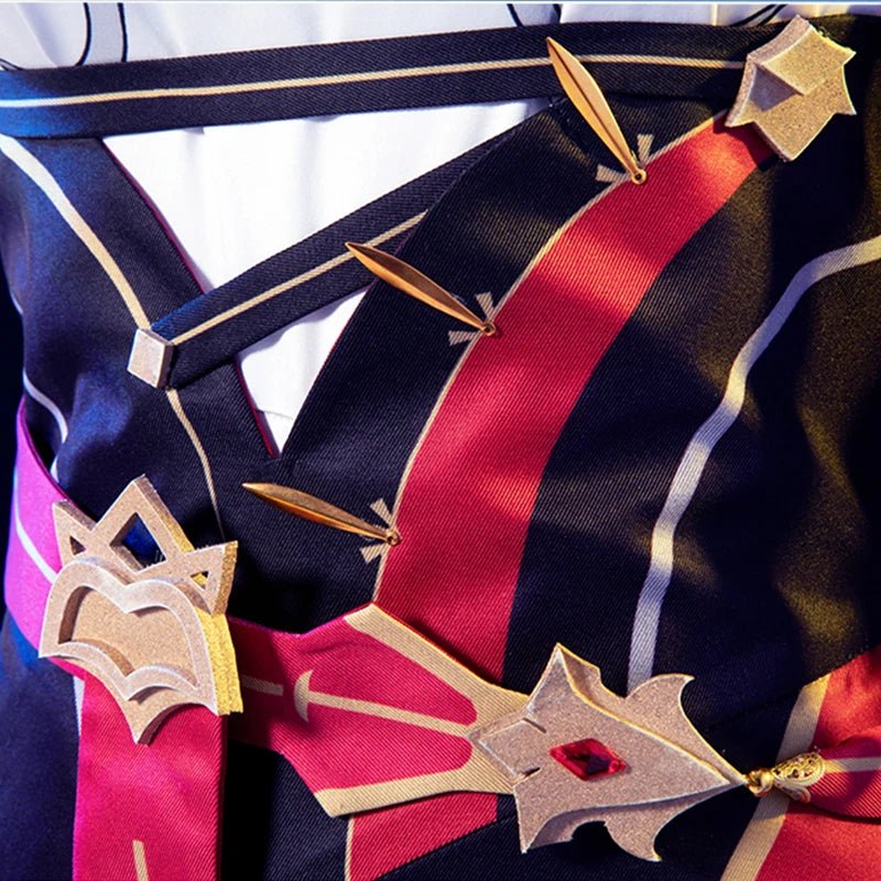 Traje de Cosplay de Rosaria del Juego Genshin Impact - Vestido para Mujer - Fantasia Cosera