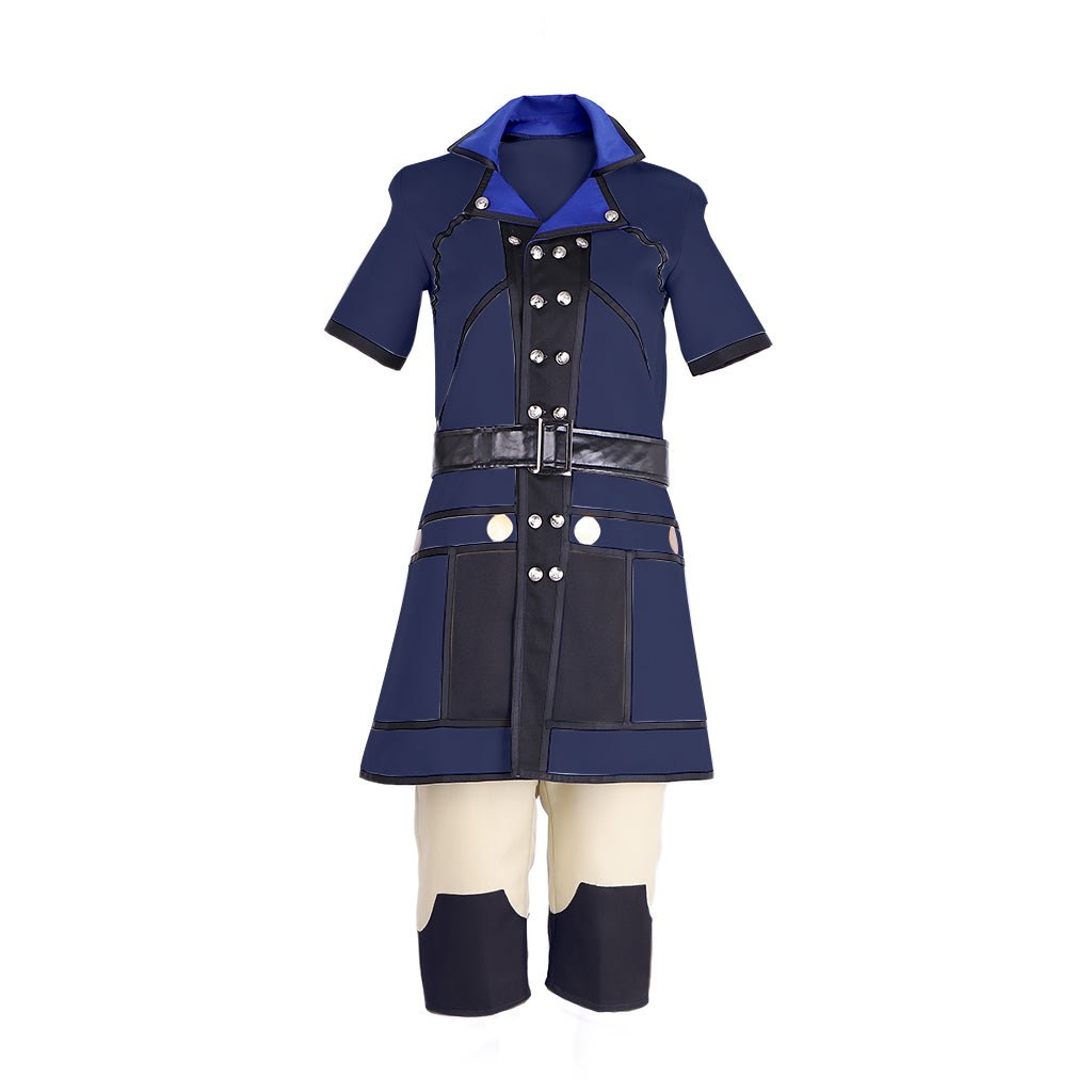 Traje de Cosplay de Lann de Final Fantasy - Conjunto Completo Chaqueta, Pantalón, Cinturón | Outfit FF - Fantasia Cosera