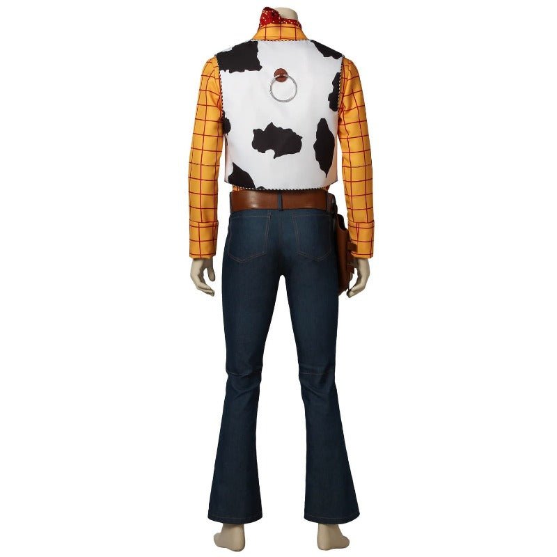 Disfraz de Vaquero Sheriff Woody para Adultos - Traje de Cosplay y Halloween - Fantasia Cosera