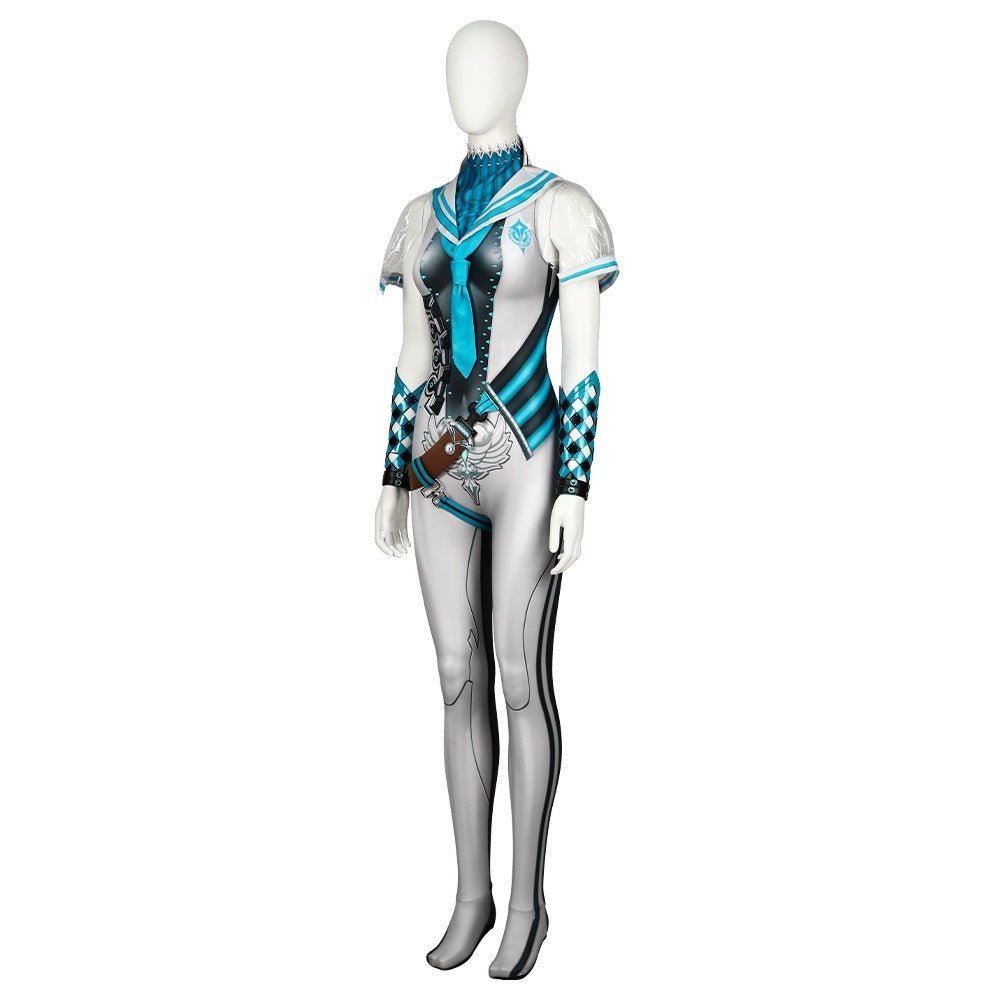 Traje de Cosplay Eve de Stellar Blade - Conjunto Completo Inspirado en el Juego para Halloween - Fantasia Cosera