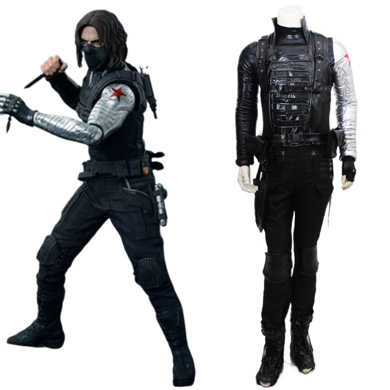 Traje de Cosplay de Capitán América Nuevo - Fantasia Cosera