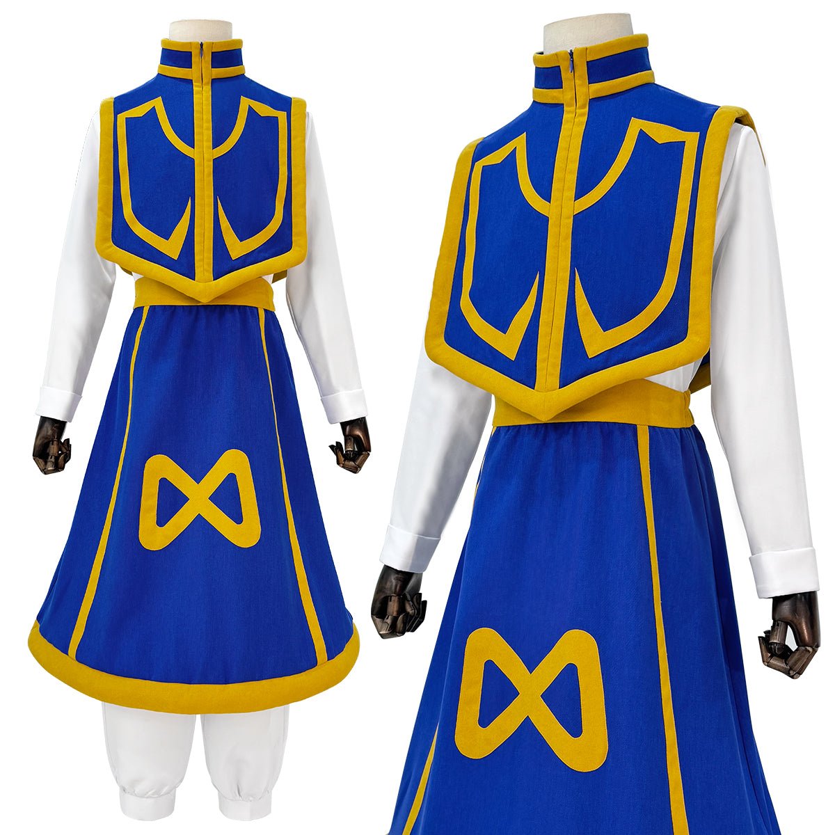 Traje de Cosplay de Kurapika de Hunter x Hunter - Calidad Premium - Fantasia Cosera