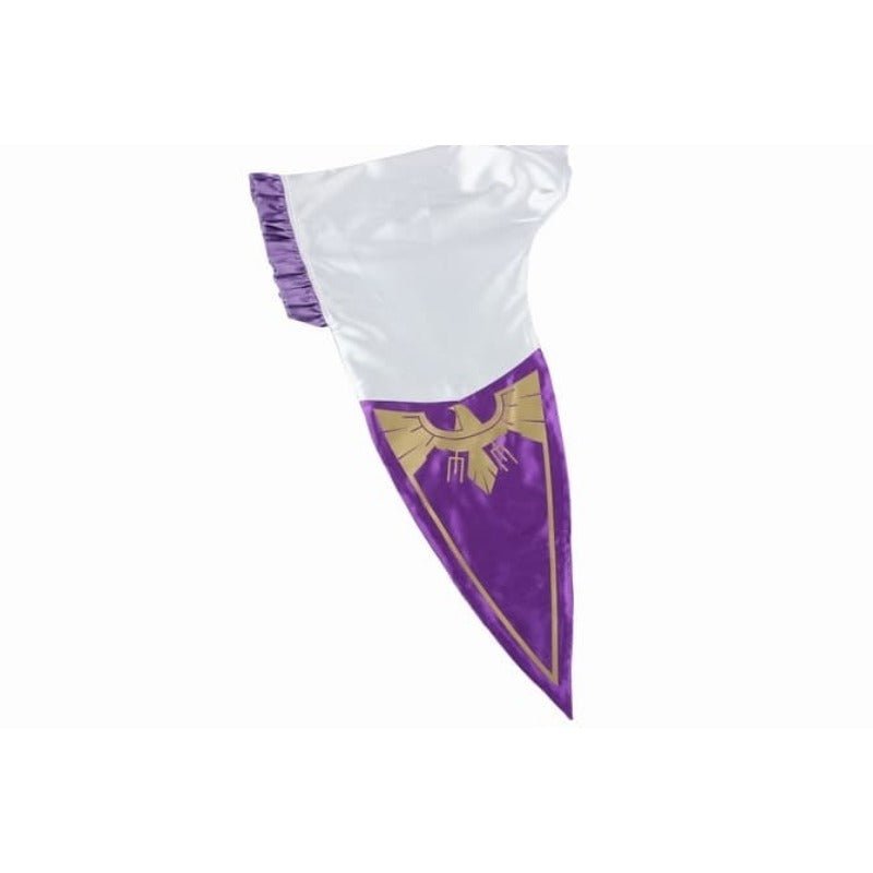 Traje de Cosplay de Emilia - Re:Zero Kara Hajimeru Isekai Seikatsu Vestido de Anime con Tocado para Fiesta de Halloween - Fantasia Cosera