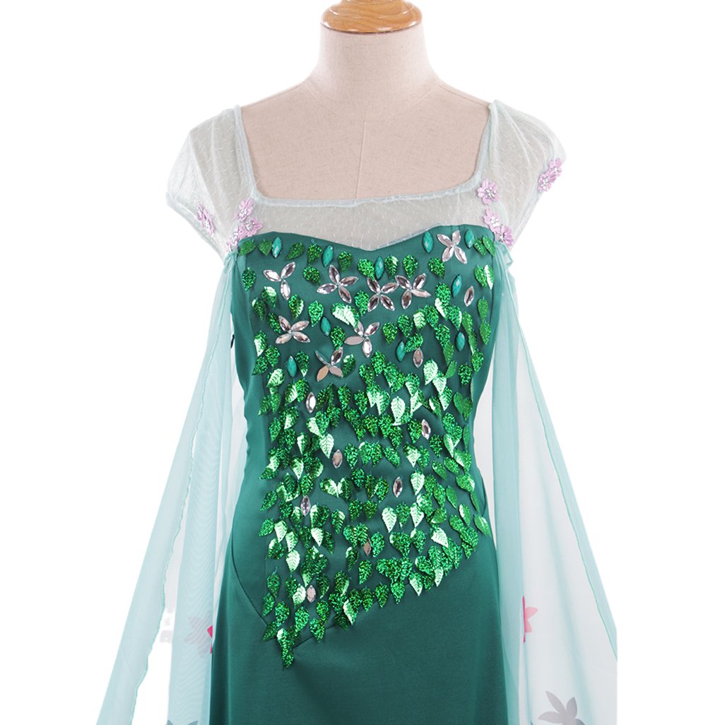 Serie de Trajes de Cosplay de Frozen Anna y Elsa | Vestidos de Princesa para Cosplay, Halloween y Fiestas - Fantasia Cosera