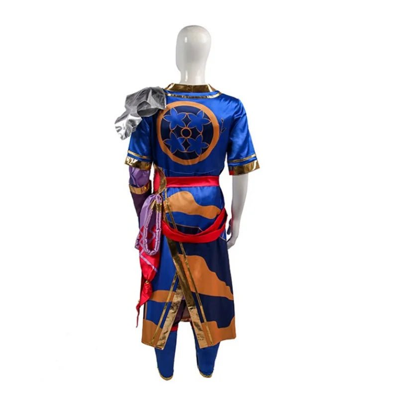 Traje de Cosplay Spirit Blossom Yasuo The Unforgiven para Halloween y Fiestas - Fantasia Cosera