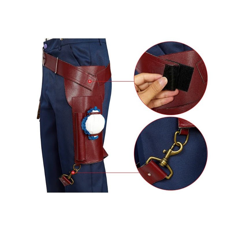 Traje de Cosplay de Chloe de Promise of Wizard Uniforme del País Occidental para Halloween y Navidad - Fantasia Cosera